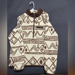 The North Face 3/4 Fleece - Size Large